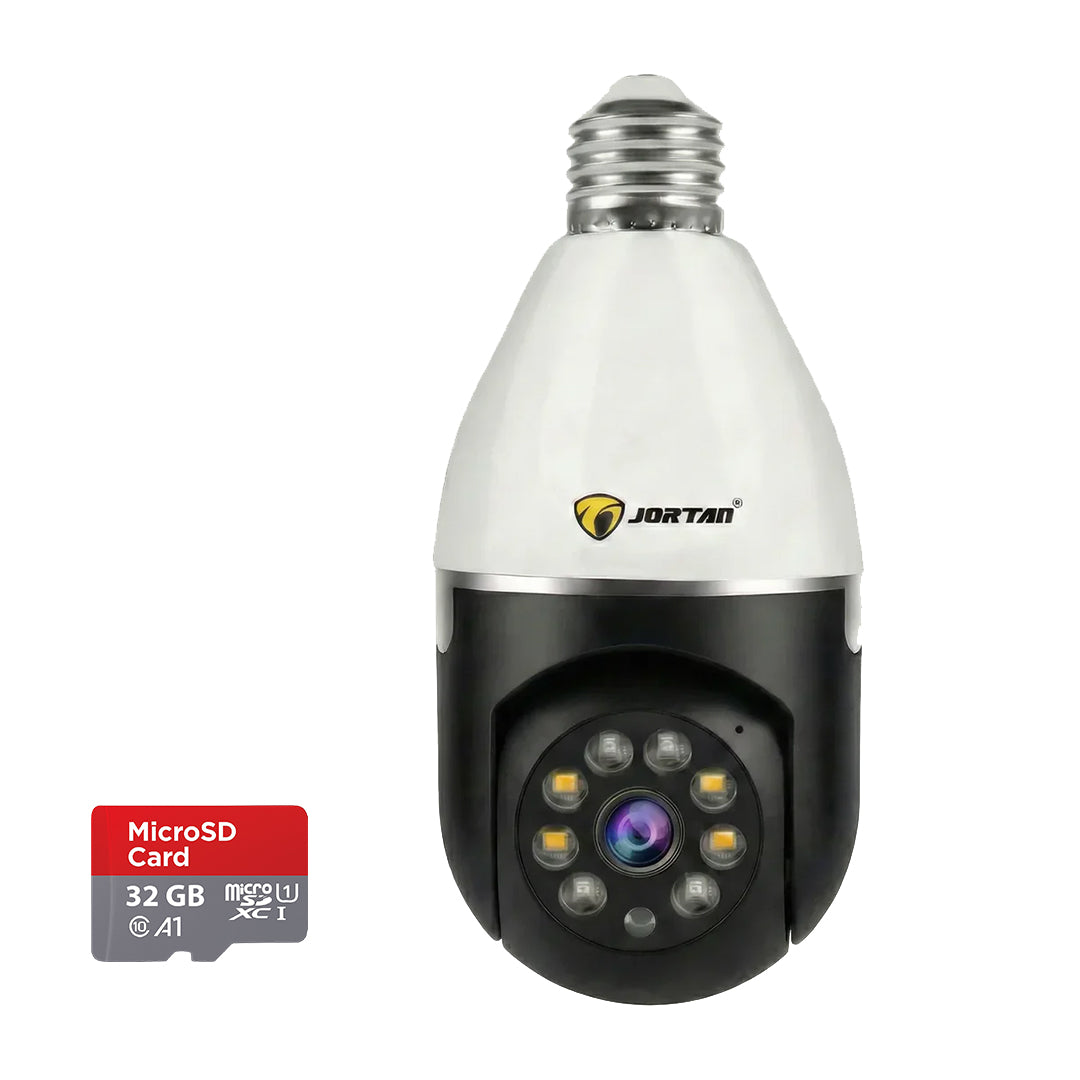 Camera de Supraveghere Tip Bec, WiFi, PTZ 355°, IP66, 3 MP, HD 1920x1080, Difuzor, Microfon, NightVision + Card 32GB