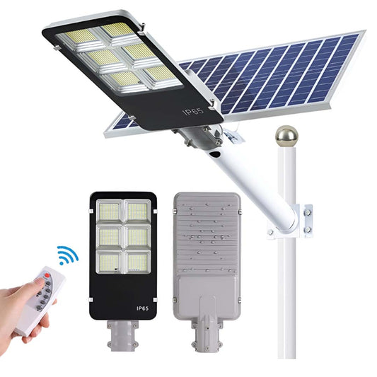 Lampa Solara cu Panou Solar si Brat Sustinere 400W