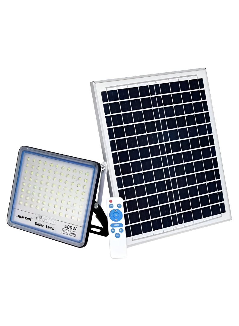 Proiector cu Panou Solar Jortan Blue 400W