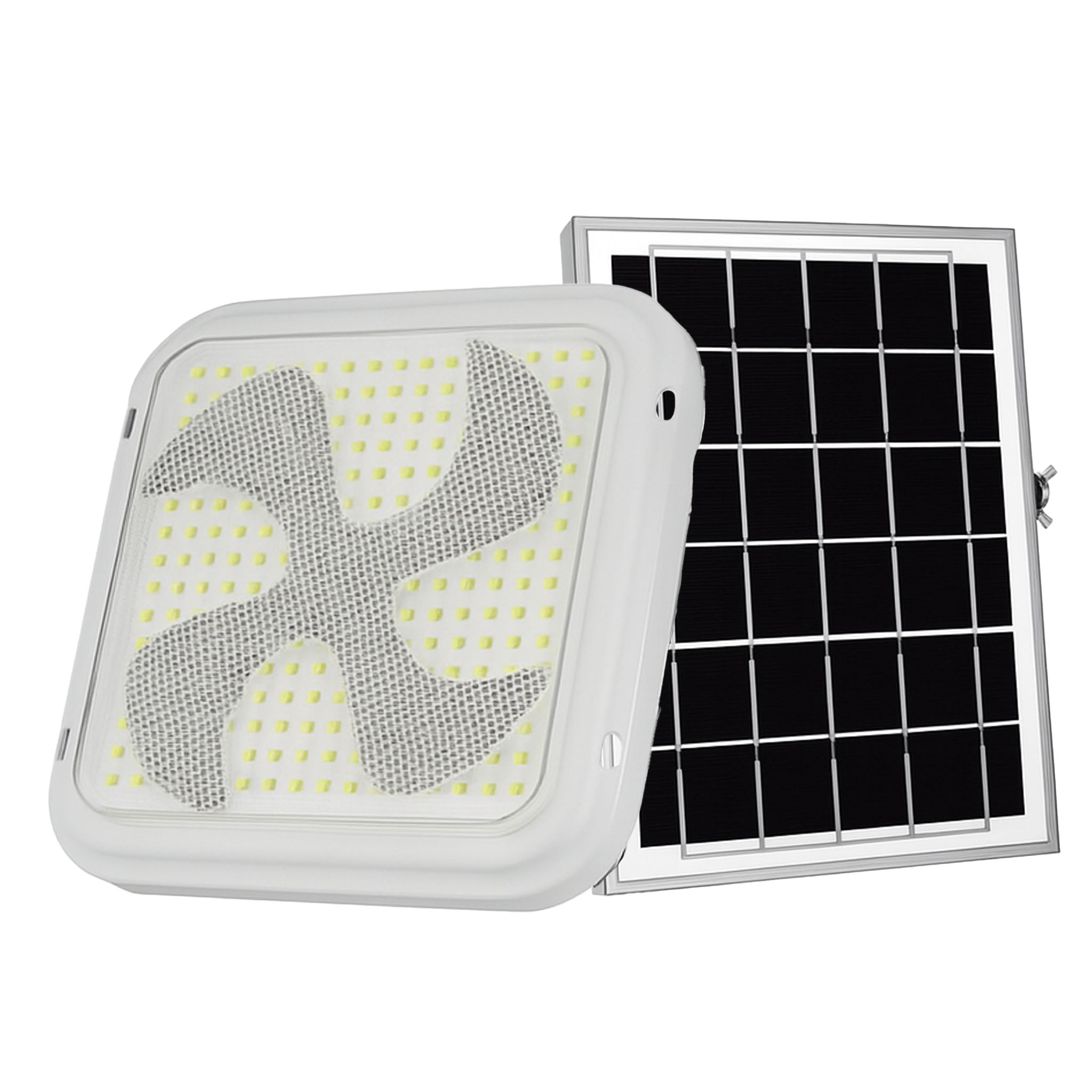 Lampa Plafionera cu Panou Solar Jortan Alb Rece/Cald IP44 40W/60W/100W/200W/300W