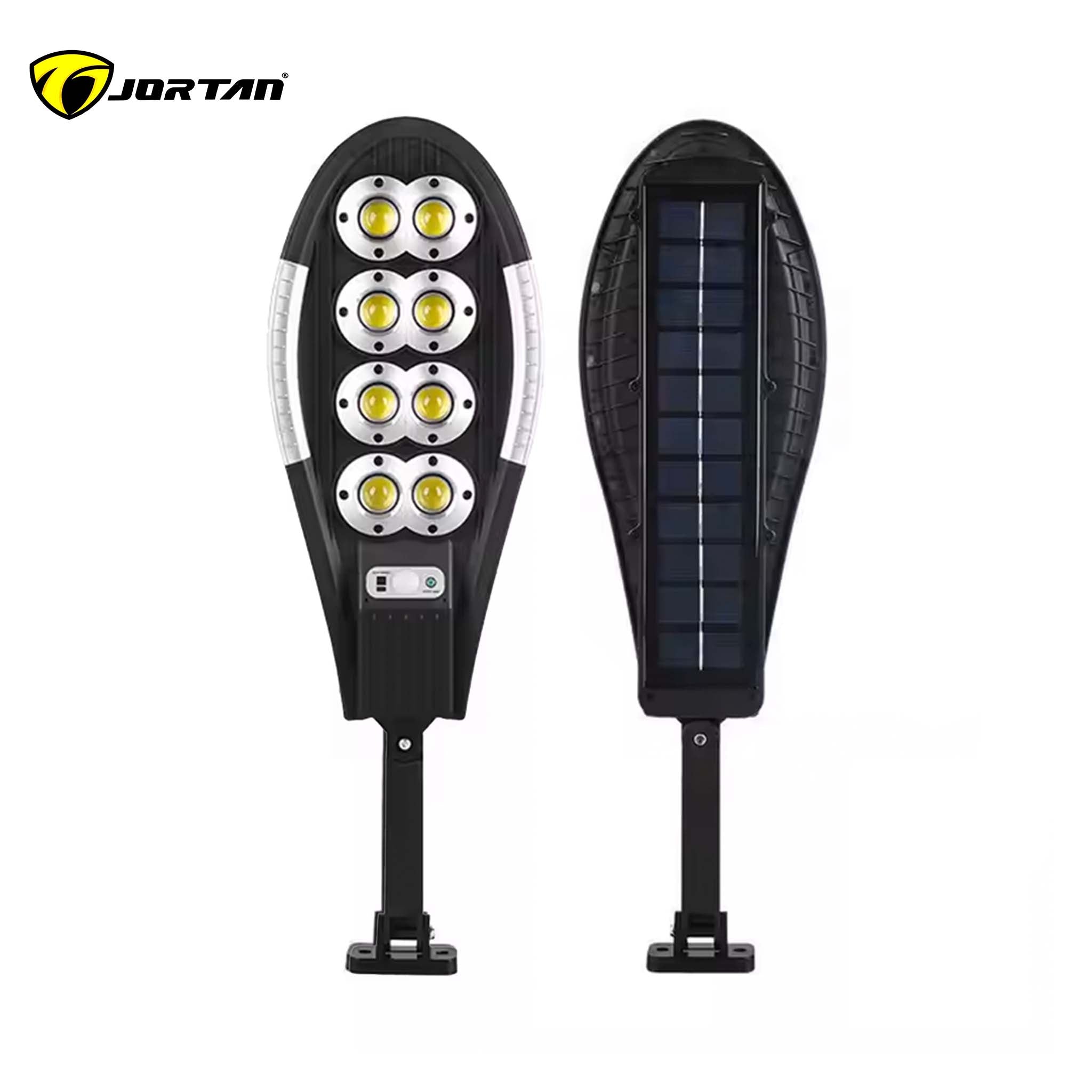 Lampa Solara Jortan 8 Celule 200COB LED Circular IP67 Senzor de Miscare