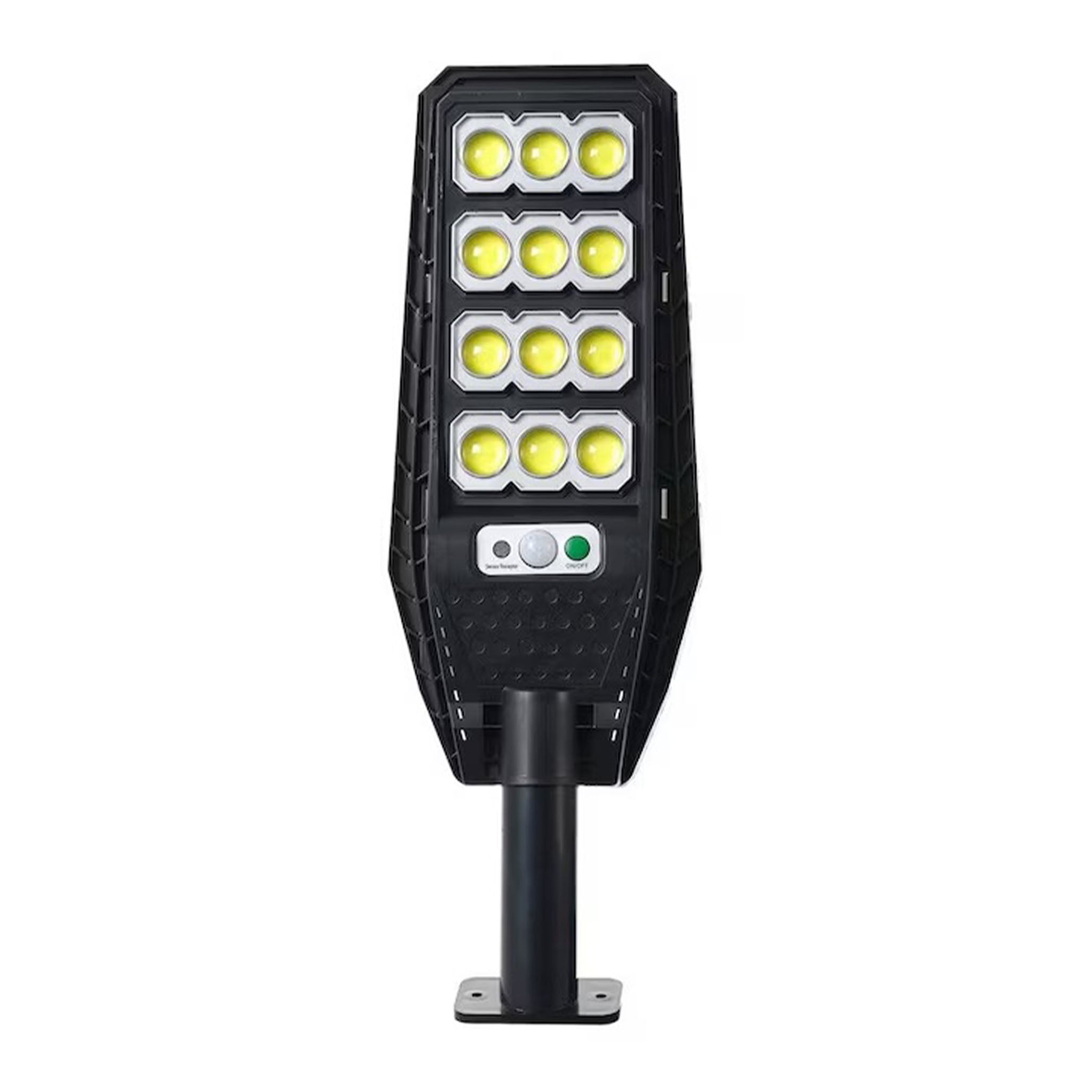 Lampa Solara Jortan 400COB 12 Celule 264LED Circular IP67 Senzor de Miscare
