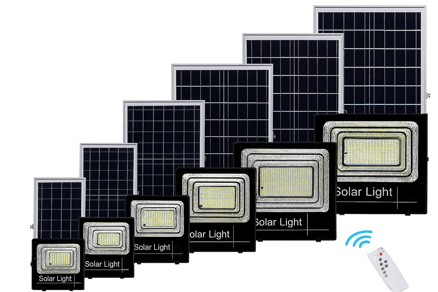 Proiector cu Panou Solar Jortan Clasic 1200W